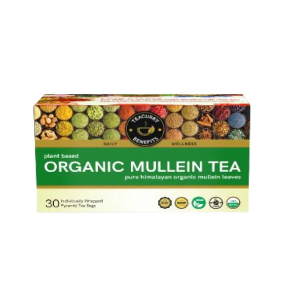 Teacurry Organic Mullein Tea Bags - 30 Teabags