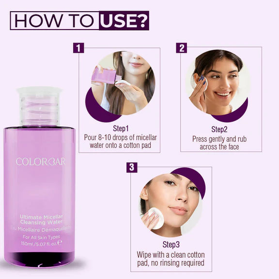 Colorbar Ultimate Micellar Water - 150 ml