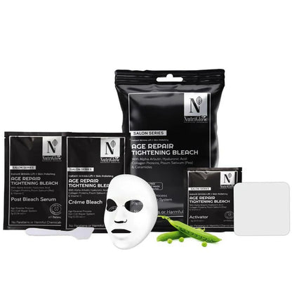 NutriGlow Advanced Organics Age Repair Tightening Bleach (6 in 1) - 20 gm