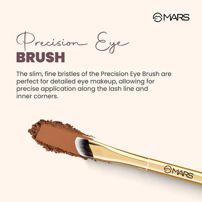MARS Cosmetics Artist'S Arsenal Precision Eye Brush - Golden - 10 gm