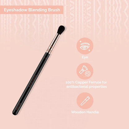 Miss Claire M10 - Eyeshadow Blending Brush - Rose Gold - 1 pcs