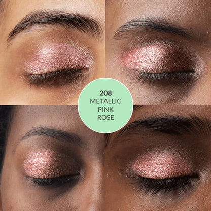 Disguise Satin Smooth Eyeshadow Squares - Metallic Pink Rose 208 - 4.5 gm