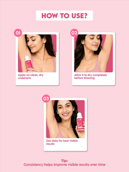 Underarm Roll-On Vanilla Floral