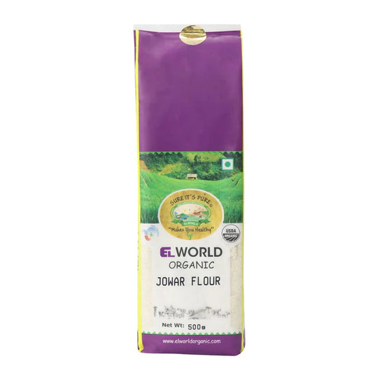 El World Organic Jowar Flour - 500 gm