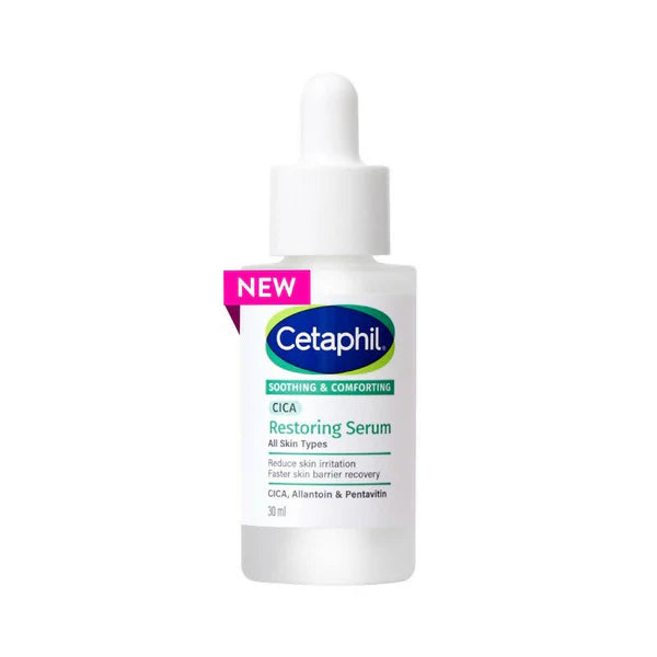 Cetaphil CICA Serum, Faster Barrier Recovery, Reduces Irritation - 30 ml