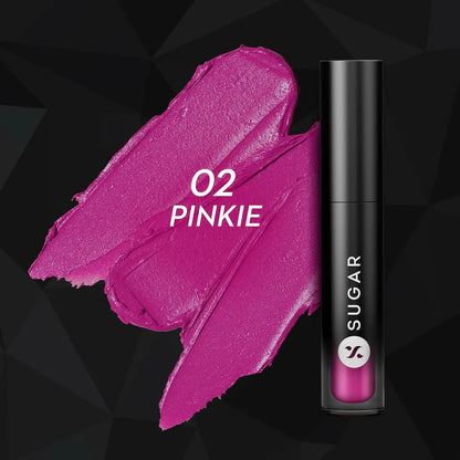 Sugar Cosmetics Mousse Muse Lip Cream - 02 Pinkie - 5 ml