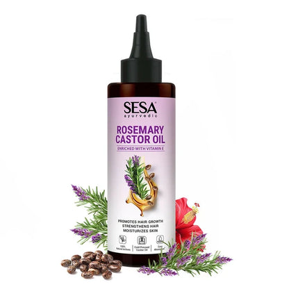 Sesa Ayurvedic Rosemary Hair Oil With Castor Oil - 200 ml