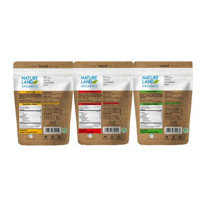 Nature Land Organics Spices - combo