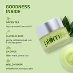 Plum Green Tea Renewed Clarity Night Gel - 50 ml