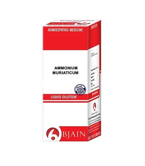 Bjain Homeopathy Ammonium Muriaticum Dilution -200 CH