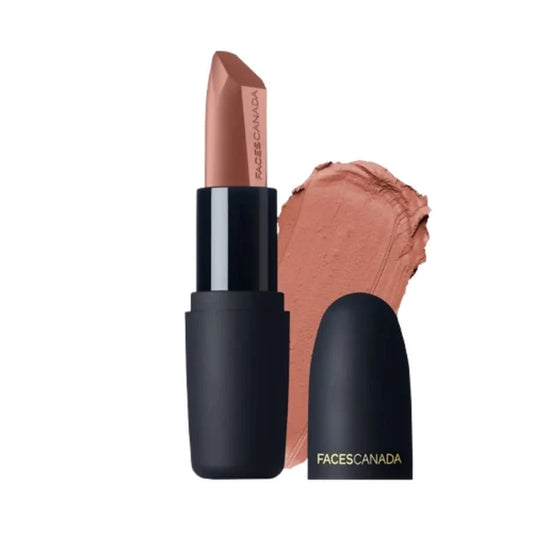 Faces Canada Weightless Matte Finish Lipstick - Buff Nude 05 - 4 gm