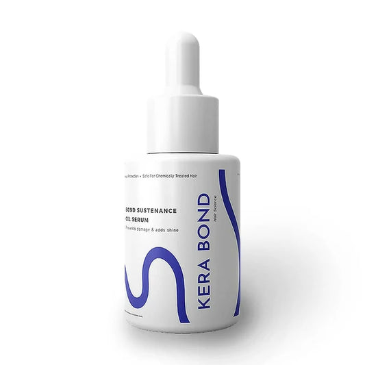 KERA BOND Hair Science Hair Repair Oil Serum For Keratin Treated, Colored Or Bleached Hair - 30 ml