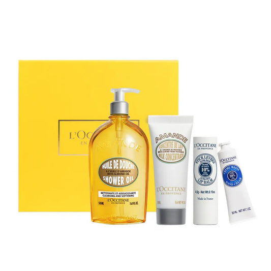 L'Occitane Luxe Nourishment Gift Set Kit - combo
