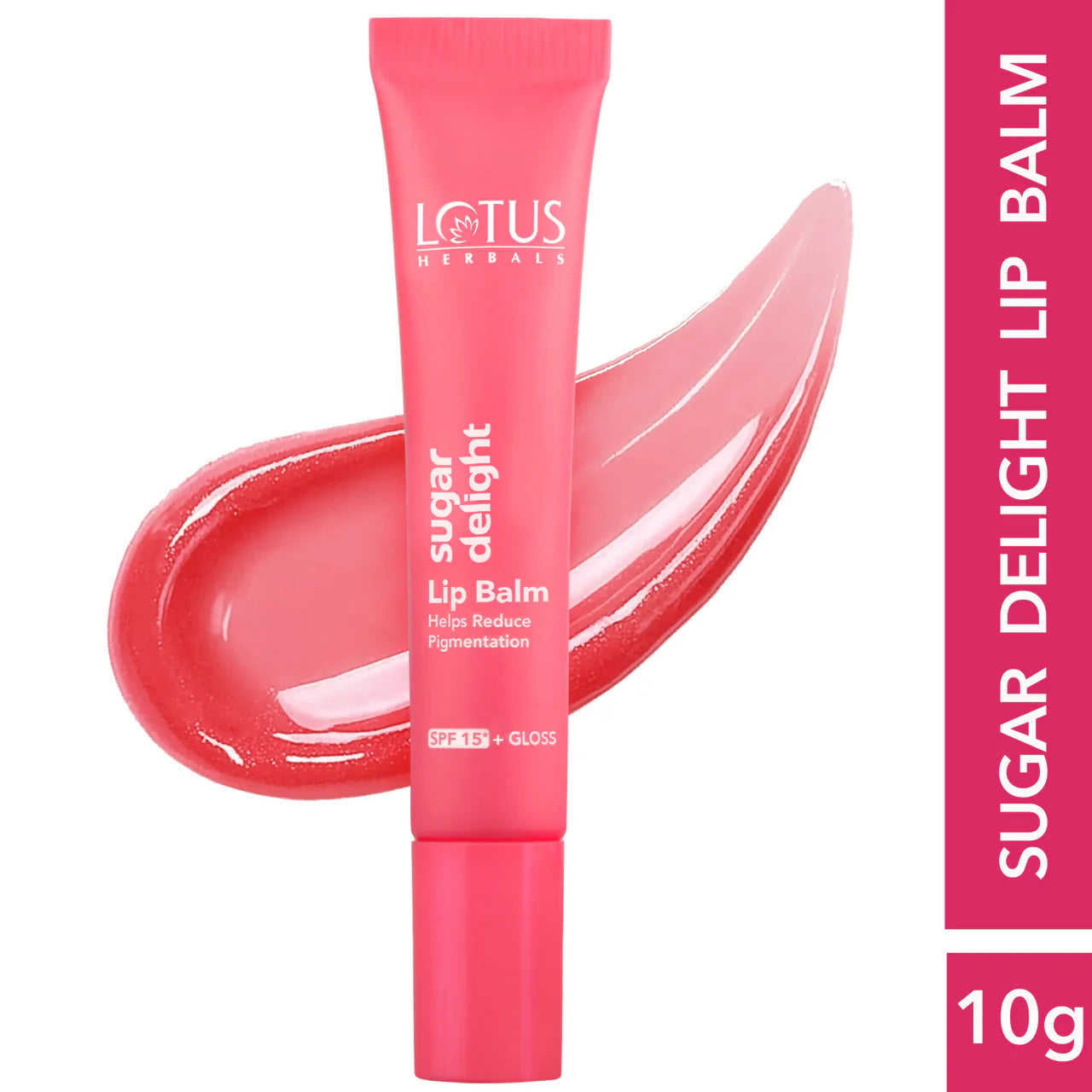 Lotus Herbals Lip Balm With SPF 15 - Sugar Deligh