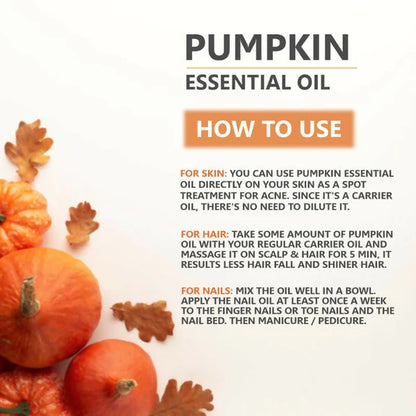 Skiura Nature 100% Natural Pumpkin Essential Oil - 15 ml