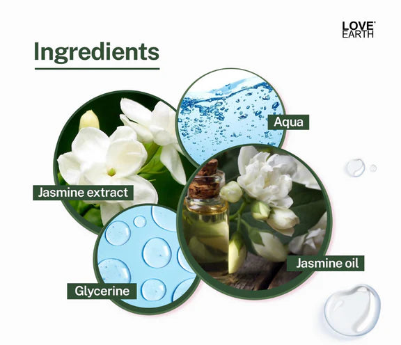 Love Earth Jasmine Face Mist - 100 ml