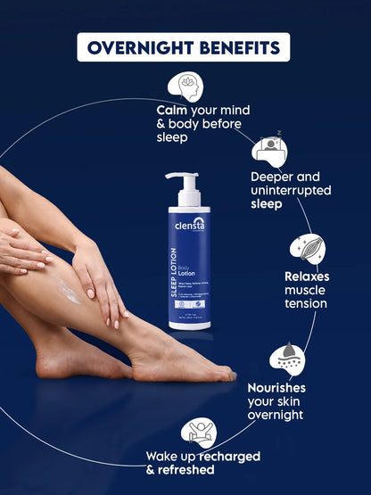 Sleep Body Lotion With Melatonin & Magnesium