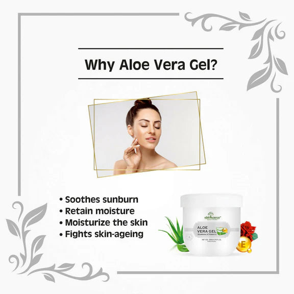 Earth Science Ayurveda Pure Aloe Vera Gel with Vitamin E - 200 gm