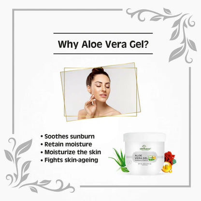 Earth Science Ayurveda Pure Aloe Vera Gel with Vitamin E - 200 gm