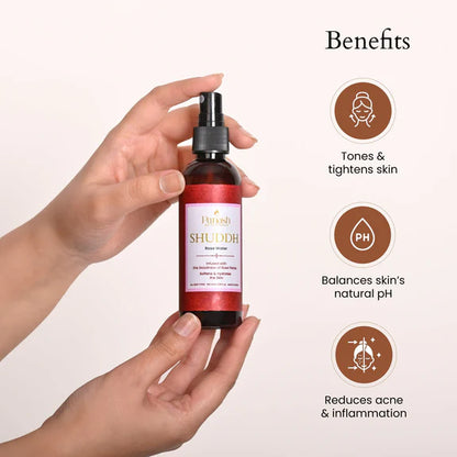Panash Shuddh Rose Water - 100 ml