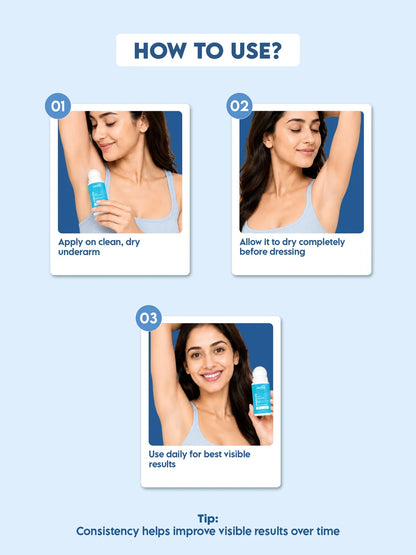 Underarm Roll-On Aqua