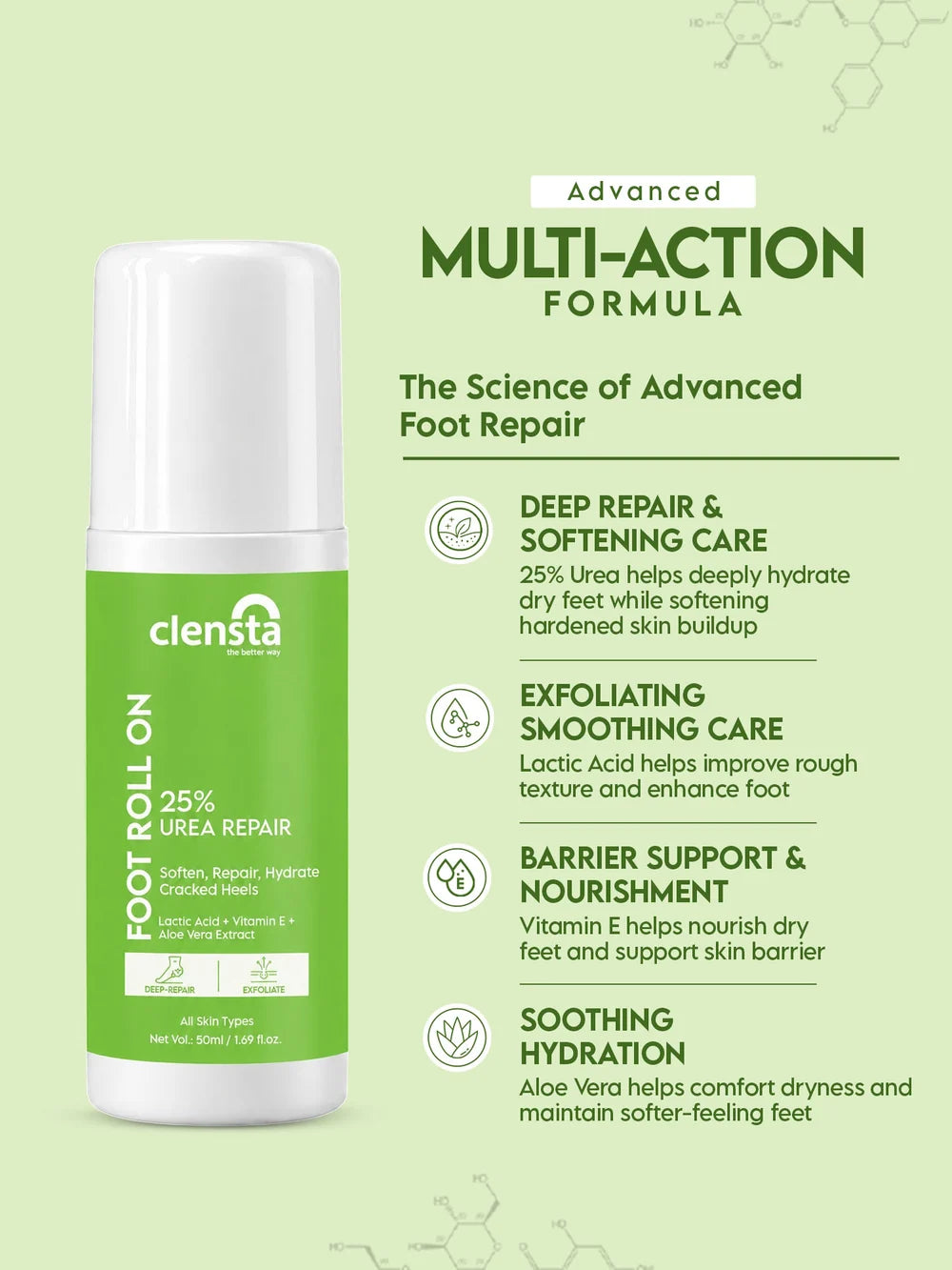 Foot Roll-On 25% Urea Repair