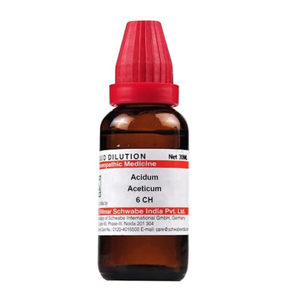 Dr. Willmar Schwabe India Acidum Aceticum Dilution -30 CH