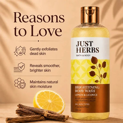 Vitamin C Brightening Body Wash with Lime and Liquorice