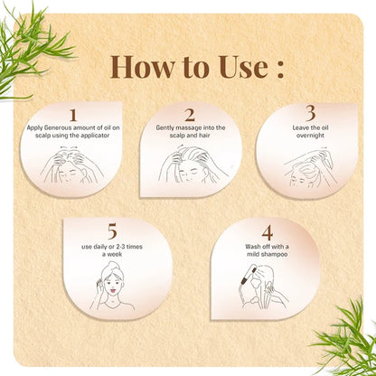 Yogez La Mu Shu Hair Fall Control Hair Oil - 110 ml
