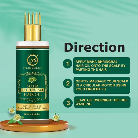 Nuerma Science Maha Bhringraj Hair Oil - 100 ml