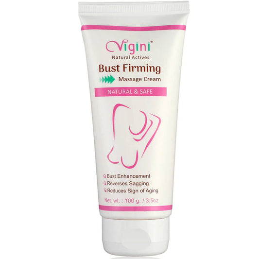 Vigini Natural Actives Breast Bust Body Shaping Toner Firming Tightening Growth Oil Cream - 100 gm