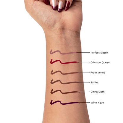 PAC Studio Colorlock Longlasting Lip Liner - Wine Night - 1.6 gm