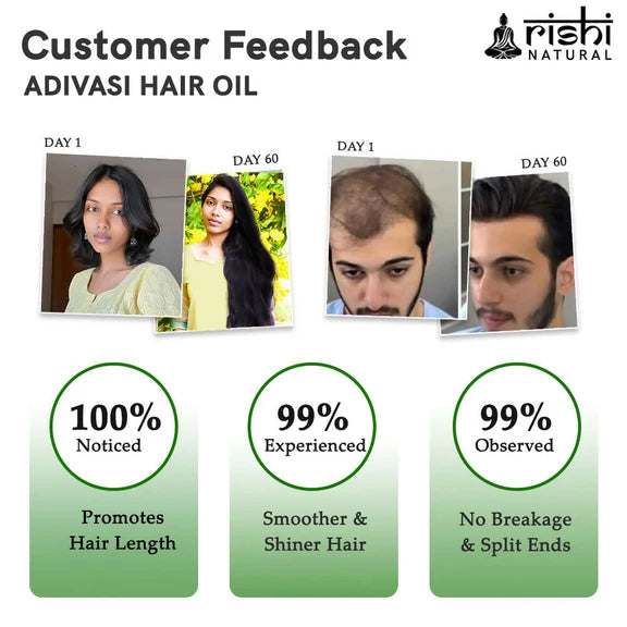 Rishi Natural Adivasi Hair Oil - 150 ml