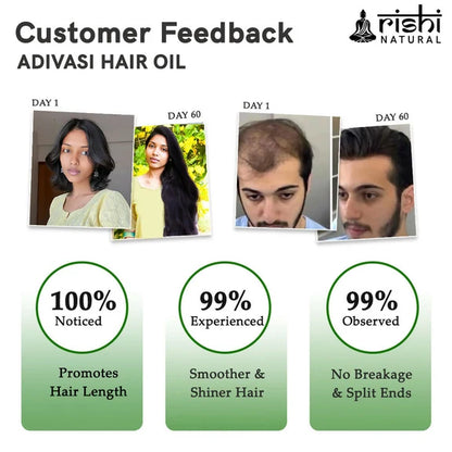 Rishi Natural Adivasi Hair Oil - 150 ml