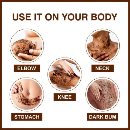She Essentials Coffee Body Scrub Exfoliating Scrub For Body For Both Women And Men - 100 gm