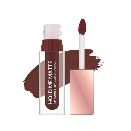 Swiss Beauty Hold Me Matte Liquid Lipstick - 24Hersheys - 4.5 ml