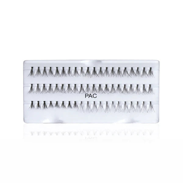 PAC Studio Flare Lash FL4 - Natural Cluster Lashes with Short, Long & Thick Strands for Versatile Looks - 1 Pair