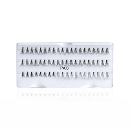 PAC Studio Flare Lash FL4 - Natural Cluster Lashes with Short, Long & Thick Strands for Versatile Looks - 1 Pair