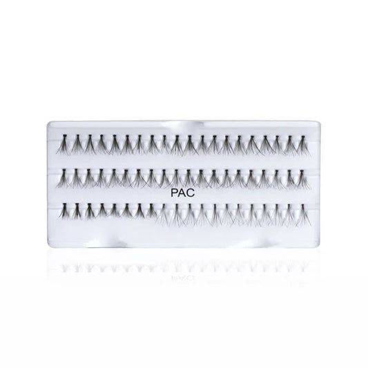 PAC Studio Flare Lash FL4 - Natural Cluster Lashes with Short, Long & Thick Strands for Versatile Looks - 1 Pair
