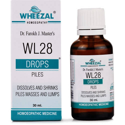 Wheezal Homeopathy WL-28 Piles Drops -