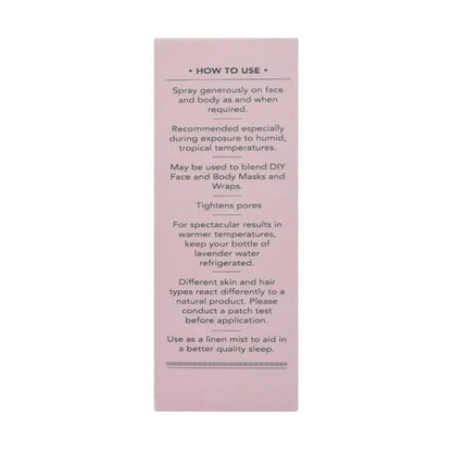Februus Organics French Lavender Face Mist - 100 ml