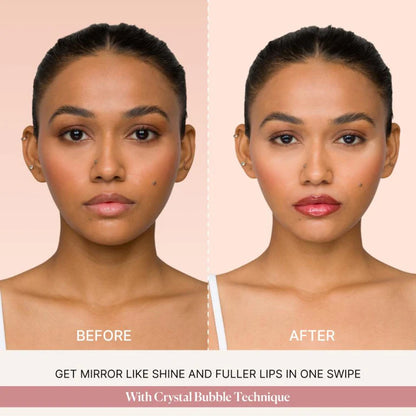 IRIS COSMETICS Talk Glossy To Me! Shimmer Lip Gloss - Deep Plum With Subtle Blue - 9.5 ml