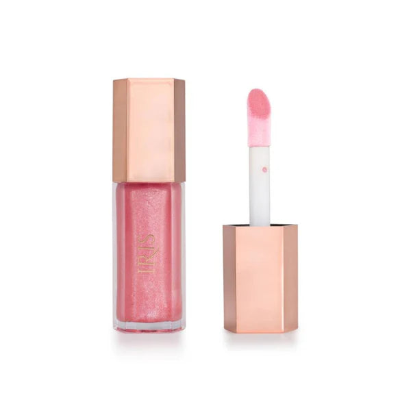 IRIS COSMETICS Talk Glossy To Me! Shimmer Lip Gloss - Light Pink With Iridescent Shimmer - 9.5 ml