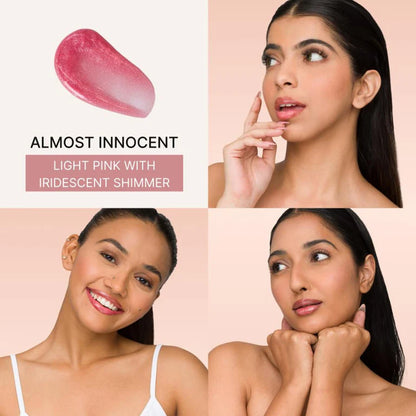 IRIS COSMETICS Talk Glossy To Me! Shimmer Lip Gloss - Light Pink With Iridescent Shimmer - 9.5 ml