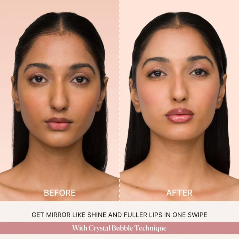 IRIS COSMETICS Talk Glossy To Me! Shimmer Lip Gloss - Light Pink With Iridescent Shimmer - 9.5 ml