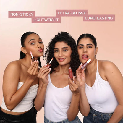 IRIS COSMETICS Talk Glossy To Me! Shimmer Lip Gloss - Light Pink With Iridescent Shimmer - 9.5 ml