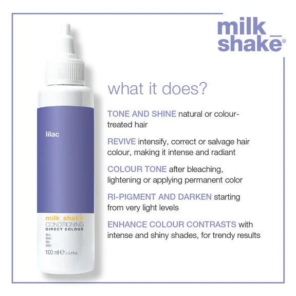 Milkshake Ammonia Free Conditioning Direct Color - Lilac - 100 ml