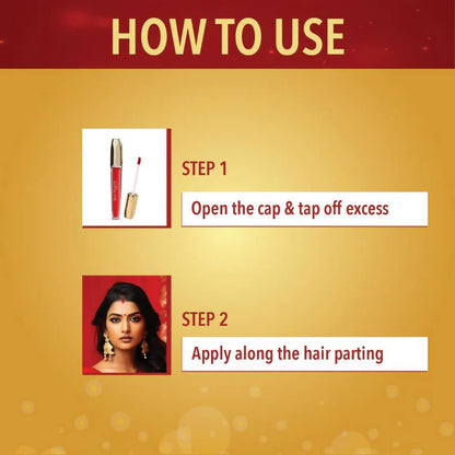 Blue Heaven Festive Liquid Sindoor - Maroon - 4 ml