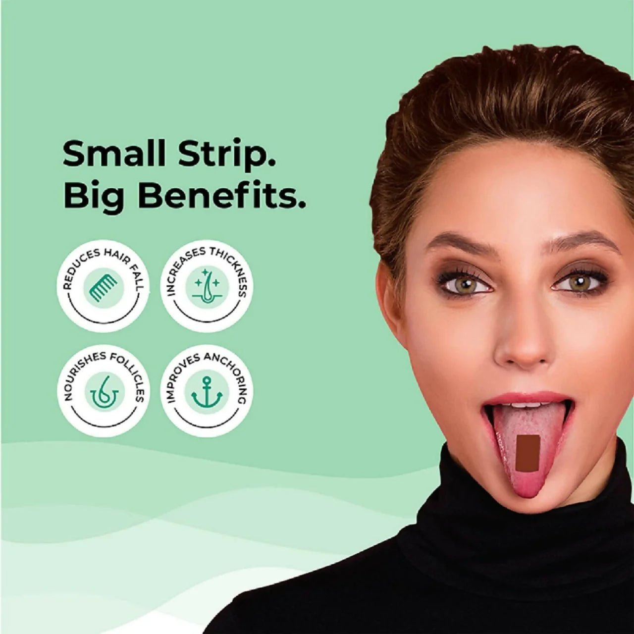 Wellbeing Nutrition Melts Healthy Hair & Hair Fall Control Strips Combo