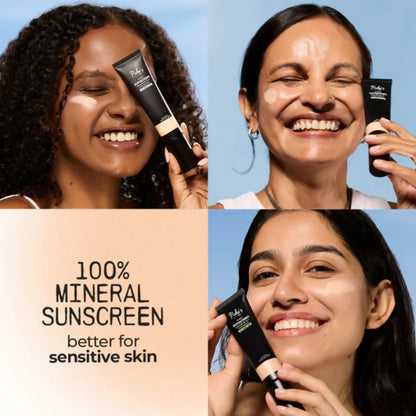 Ruby's organics Tinted Mineral Sunscreen Spf 40,PA+++ - 40 ml